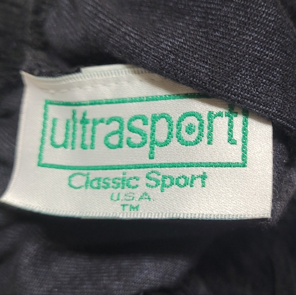 Ultrasport Marshall's 1970s Vintage Deadstock Black Velvet Fitted Mini Skirt S - Picture 9 of 11